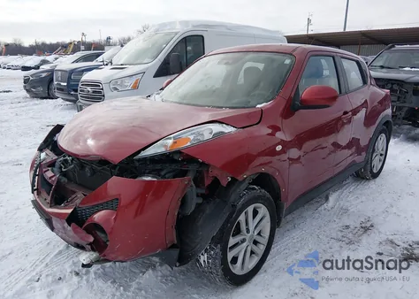 2013 Nissan Juke S from USA, damaged, VIN JN8AF5MV3DT219713